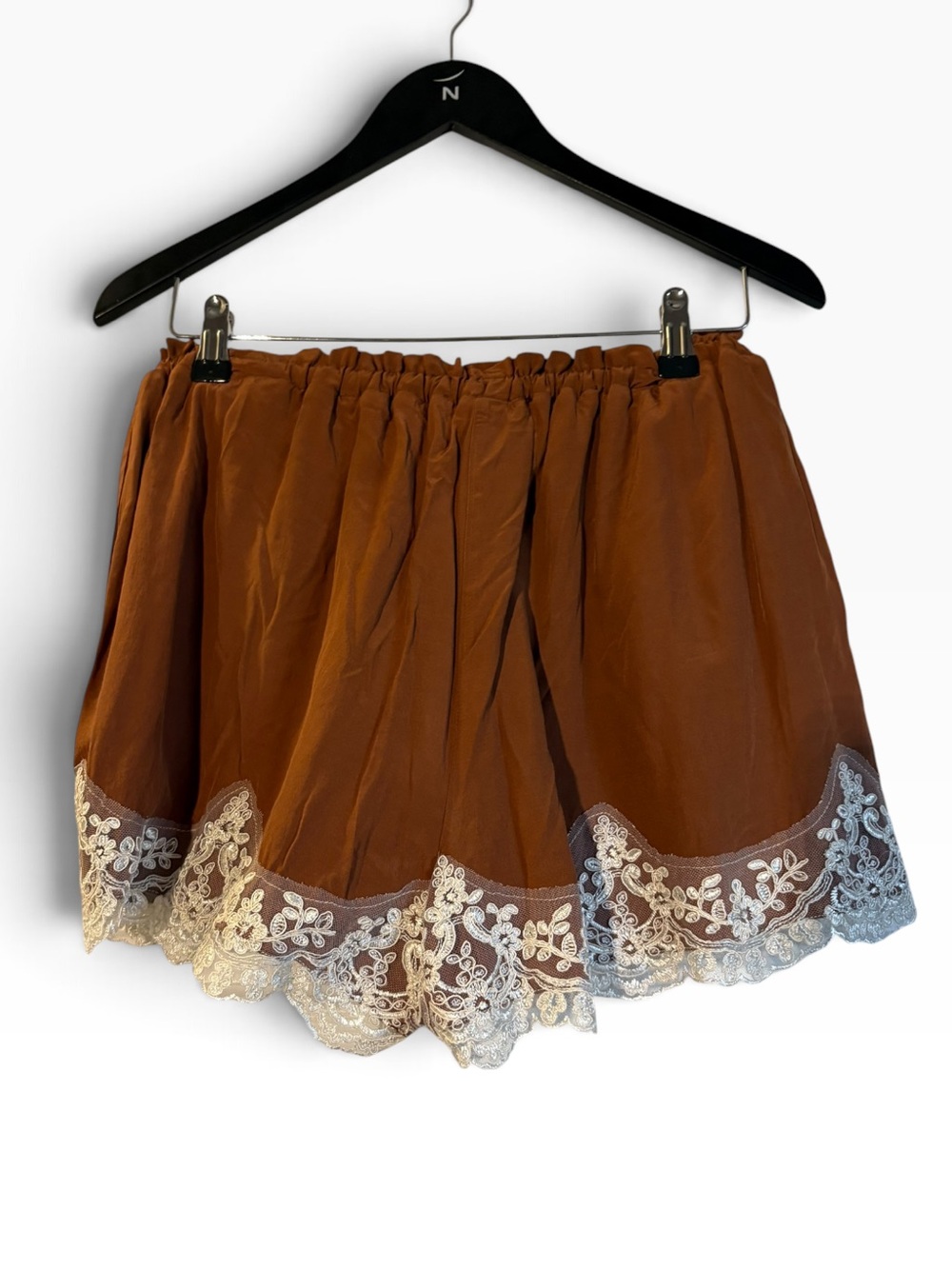 WAYF NWT Lace Trimmed Wendy Top & Lace Trimmed Wendy Shorts in Sz S - Picture 10 of 16